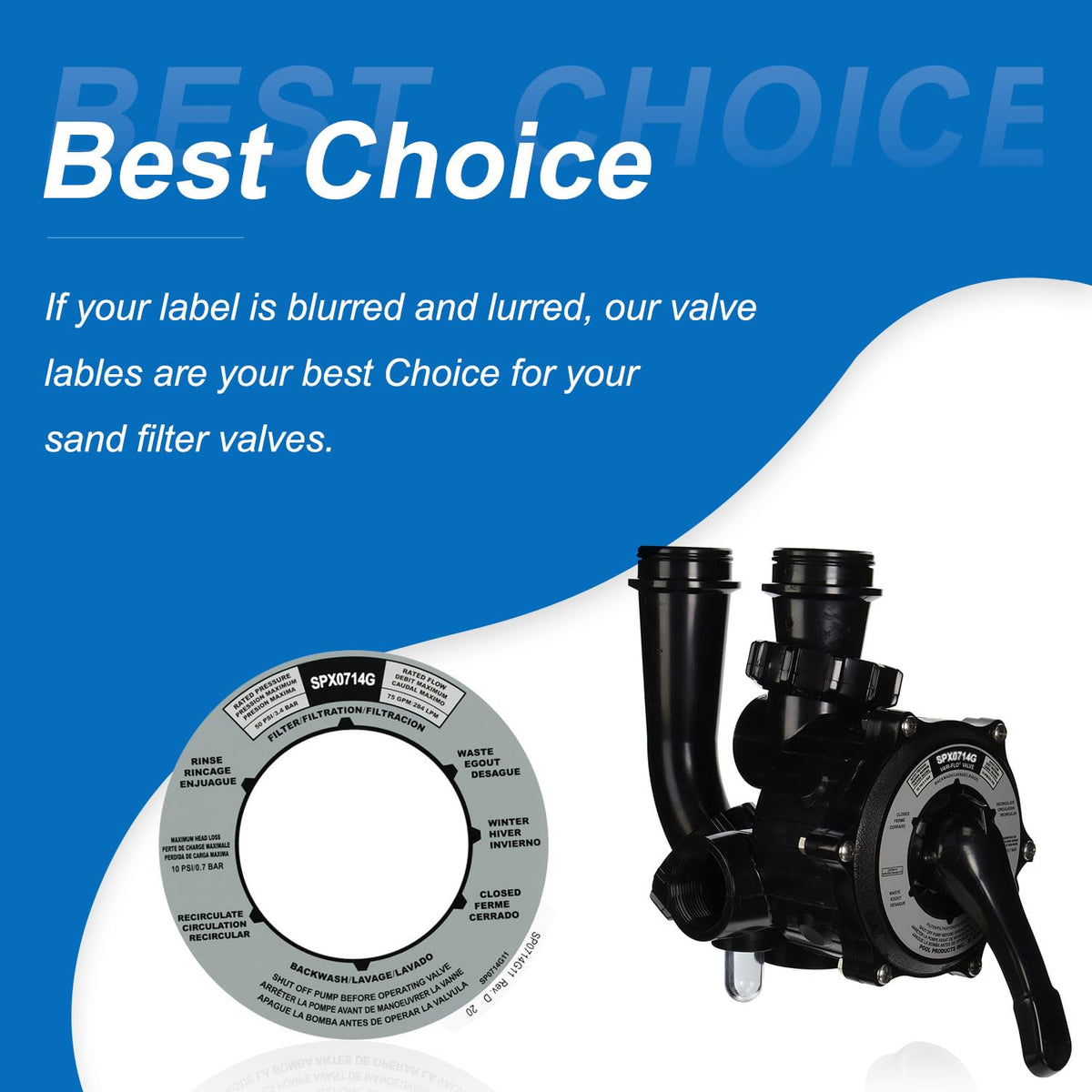 Easy installation with FELHOOD valve label improves maintenance workflow