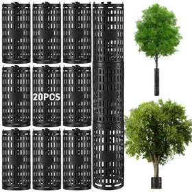 FELISTORY tree protectors guard 15-inch trunks while allowing airflow