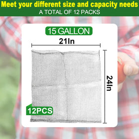 Femitu 15-gallon root guard basket close-up shows sturdy mesh