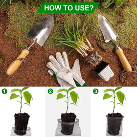 Femitu easy-install setup of the 5-gallon root basket