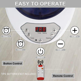 Femitu sauna steamer lid lock demonstrates safe closure during operation.