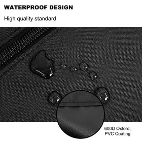 Push rod design on Femuar umbrella cover for easy removal