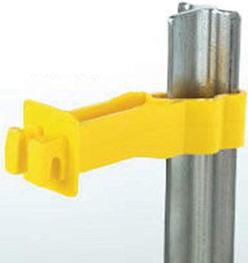 Fence Shock 2-inch wire clearance keeps wire away from the post face.