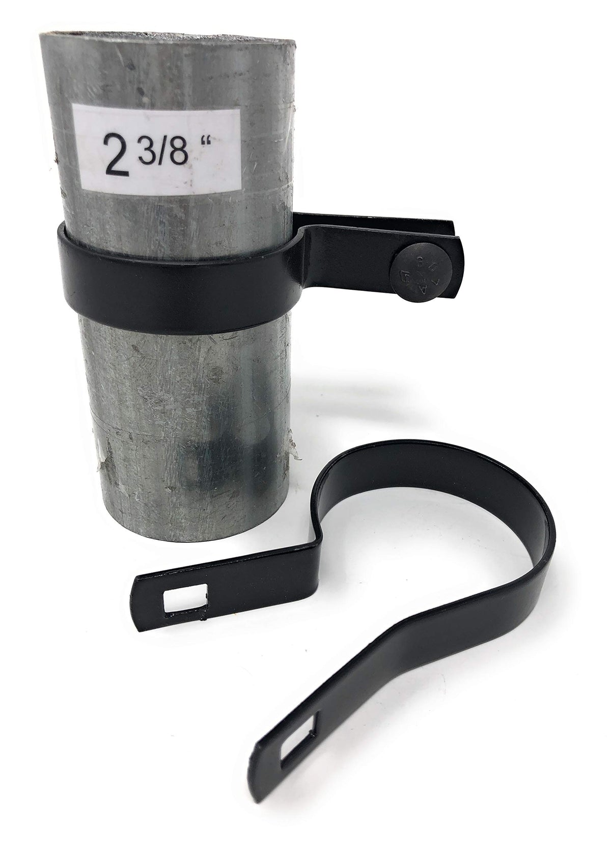 Bolts and nuts included with FENCESMART4U tension bands for easy installation.