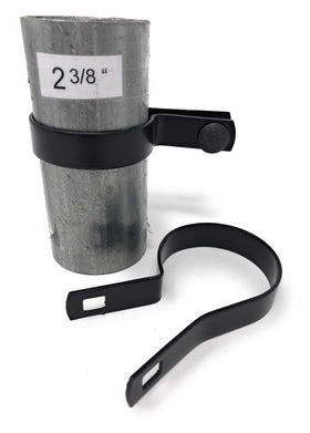 Bolts and nuts included with FENCESMART4U tension bands for easy installation.