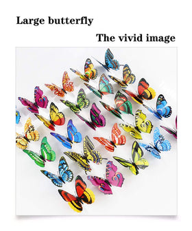 Fenely 3D butterflies sway gracefully, enhancing outdoor spaces.