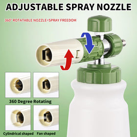 FENG PAI foam cannon handles 1000–3600 PSI for flexible cleaning tasks.
