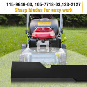 Fengind three-pack blade set for durable mowing and longevity