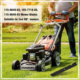 Fengind toro-60in-timecutter-blade compatibility highlights broad mower support