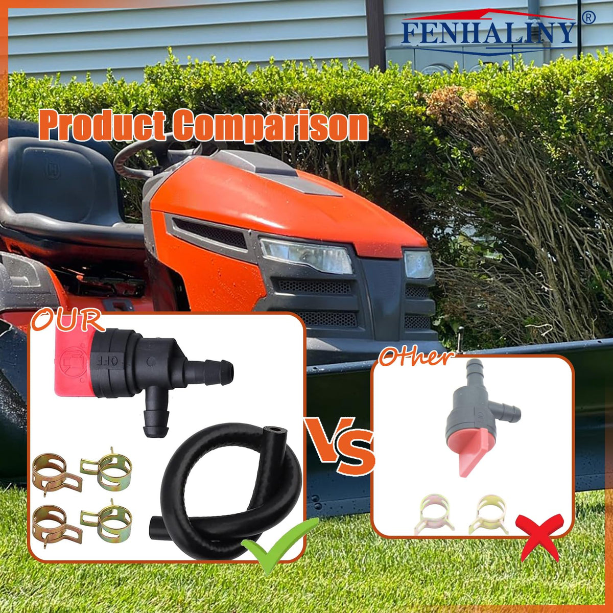 Fenhaliny rubber inner tube provides flexible, leak-resistant fuel passage
