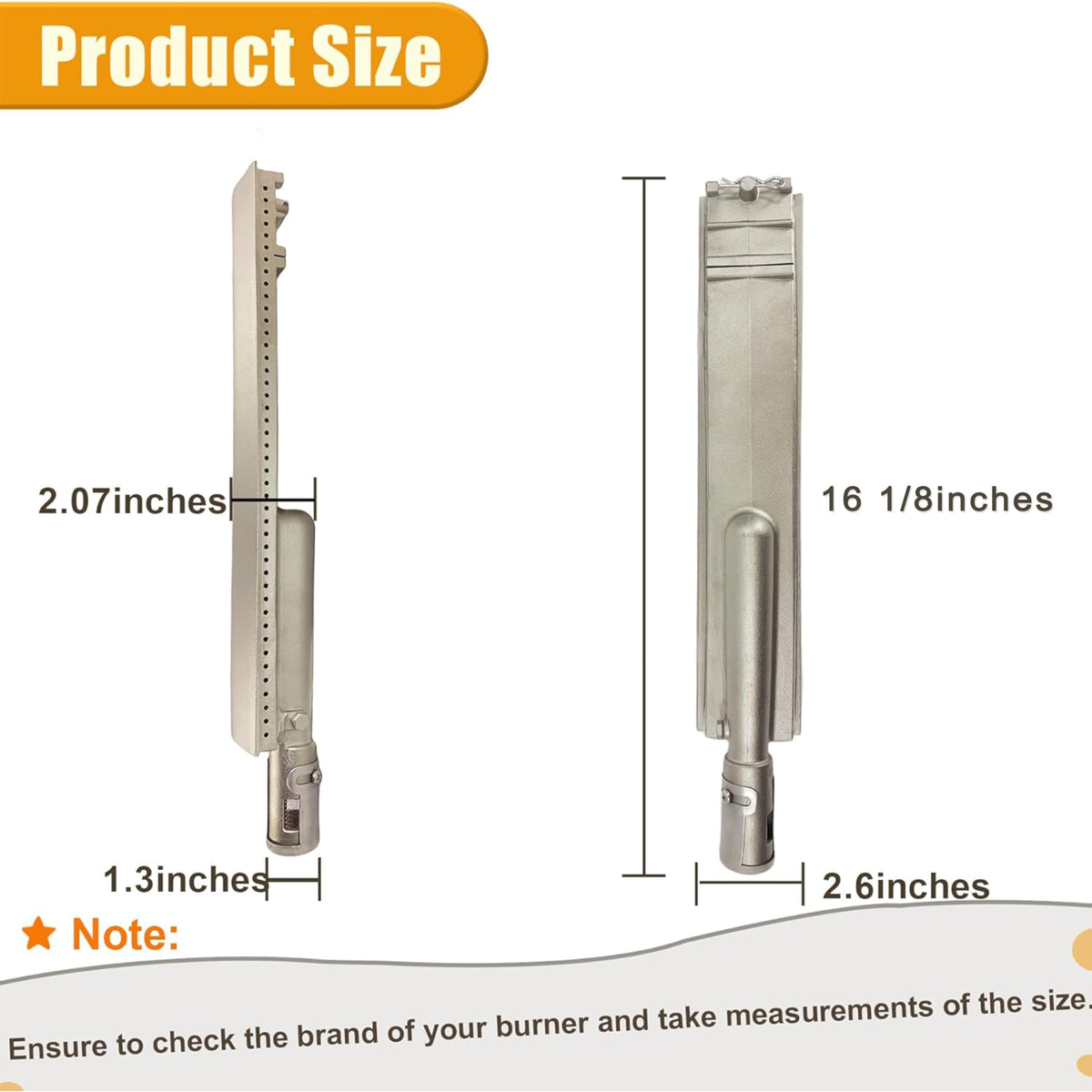 Fenluqi Bull-compatible burners for Blaze and Cal Flame, reliable heat distribution