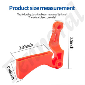 Fennoral C453000482 throttle triggers close-up showing precise design for smooth control