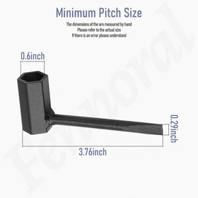 Fennoral chain nut wrench compatible with 2527-20 and 3004-20 for easy maintenance