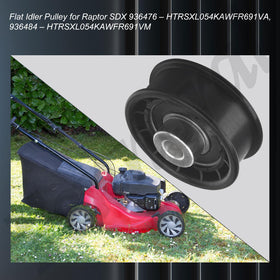 Fennoral 604491 in-use on mower offers smooth belt tracking.