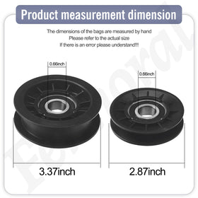 Fennoral GX20287 v-idler pulley kit designed for durable performance and easy replacement.