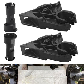 Fennoral hood pivot bracket assembly for durable, easy hood access on Cub Cadet tractors.
