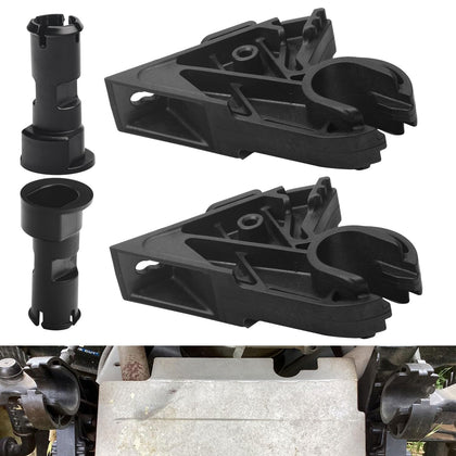 Fennoral hood pivot bracket assembly for durable, easy hood access on Cub Cadet tractors.