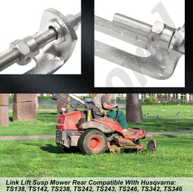 Fennoral Husqvarna-compatible deck lift link: fits many Husqvarna mowers for reliable lift.