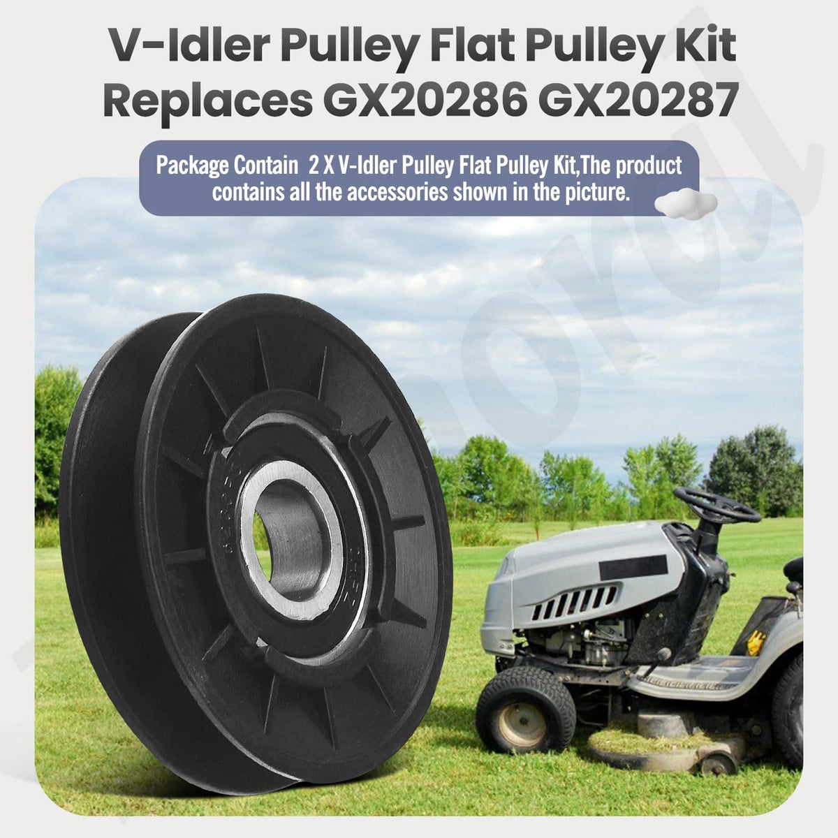 Fennoral pulley kit is tested for reliability and reduced downtime.