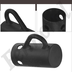 Fennoral ryobi-compatible cap-pack demonstrated for broad tool compatibility.