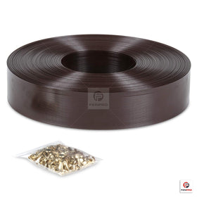 Fenpro durable fence cover tape in brown for long-lasting privacy