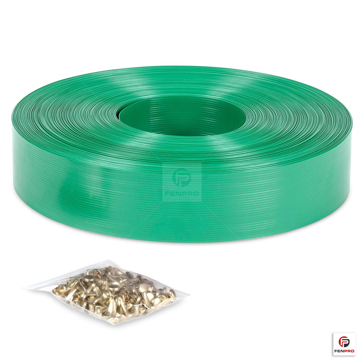 Fenpro pet-safe fence privacy tape defining a safe outdoor space