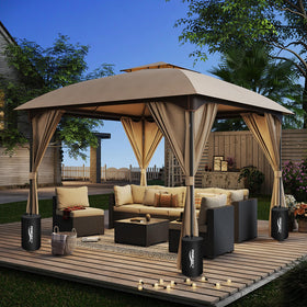 FENRUNXU 88-lb capacity per bag supports larger canopies with confidence.