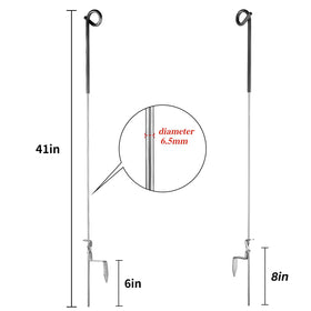 FENSMILE Fence Shock insulated pig tail for safe power transfer and easy wiring.