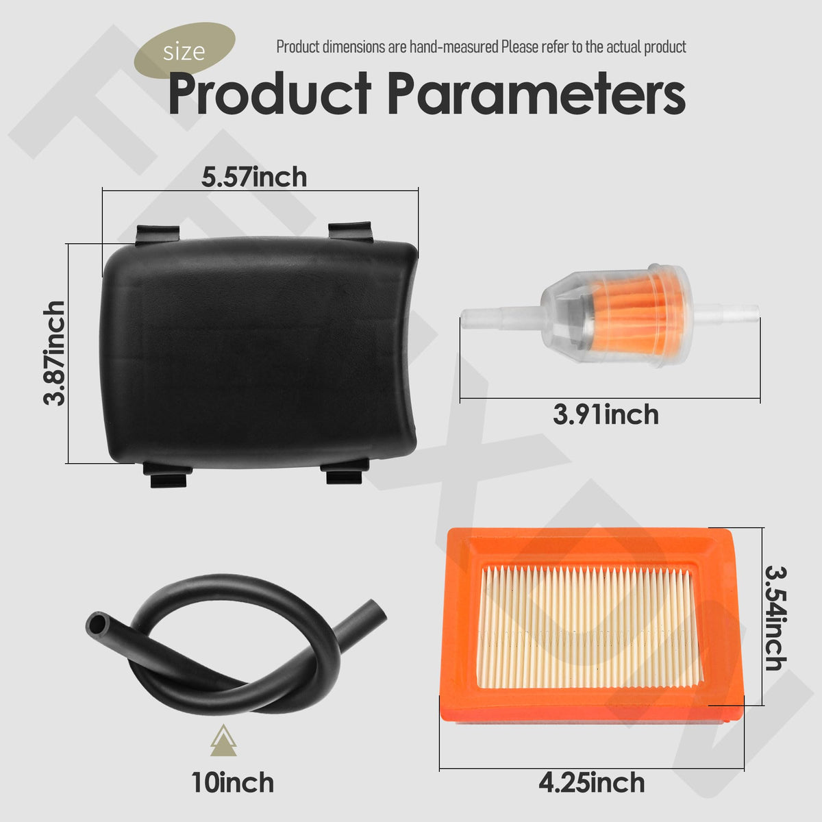 FENXDN air filter cover kit fits Kohler XT650 series for reliable protection.