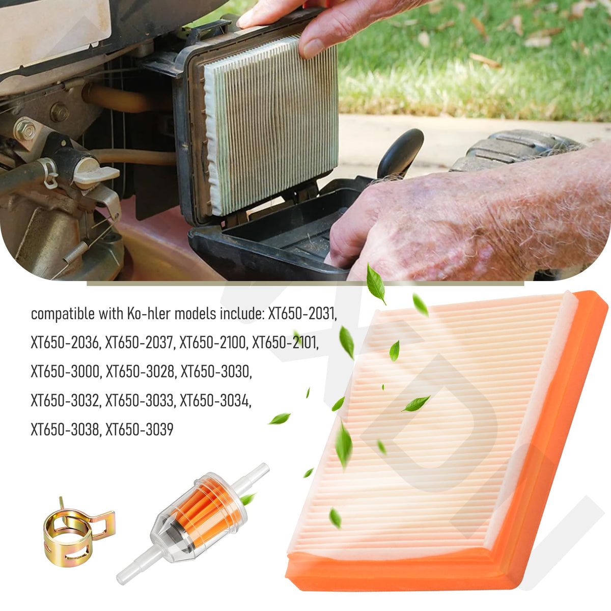FENXDN air filter cover kit replacement parts for accurate upgrades.