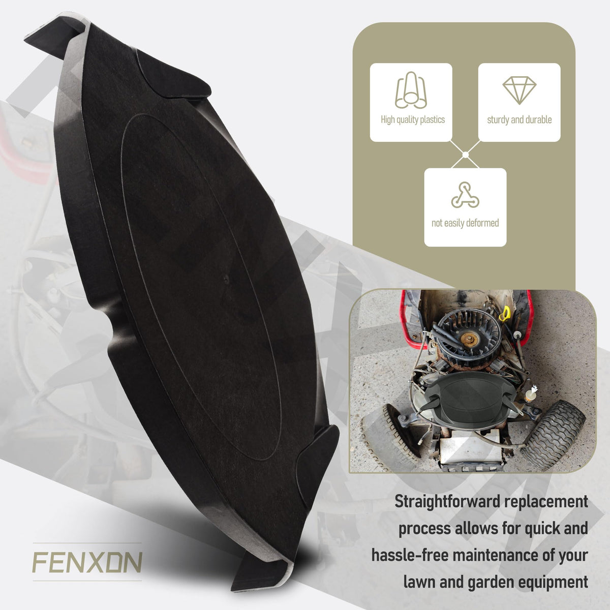 FENXDN air filter cover for Koehler KT735 supports durable outdoor performance