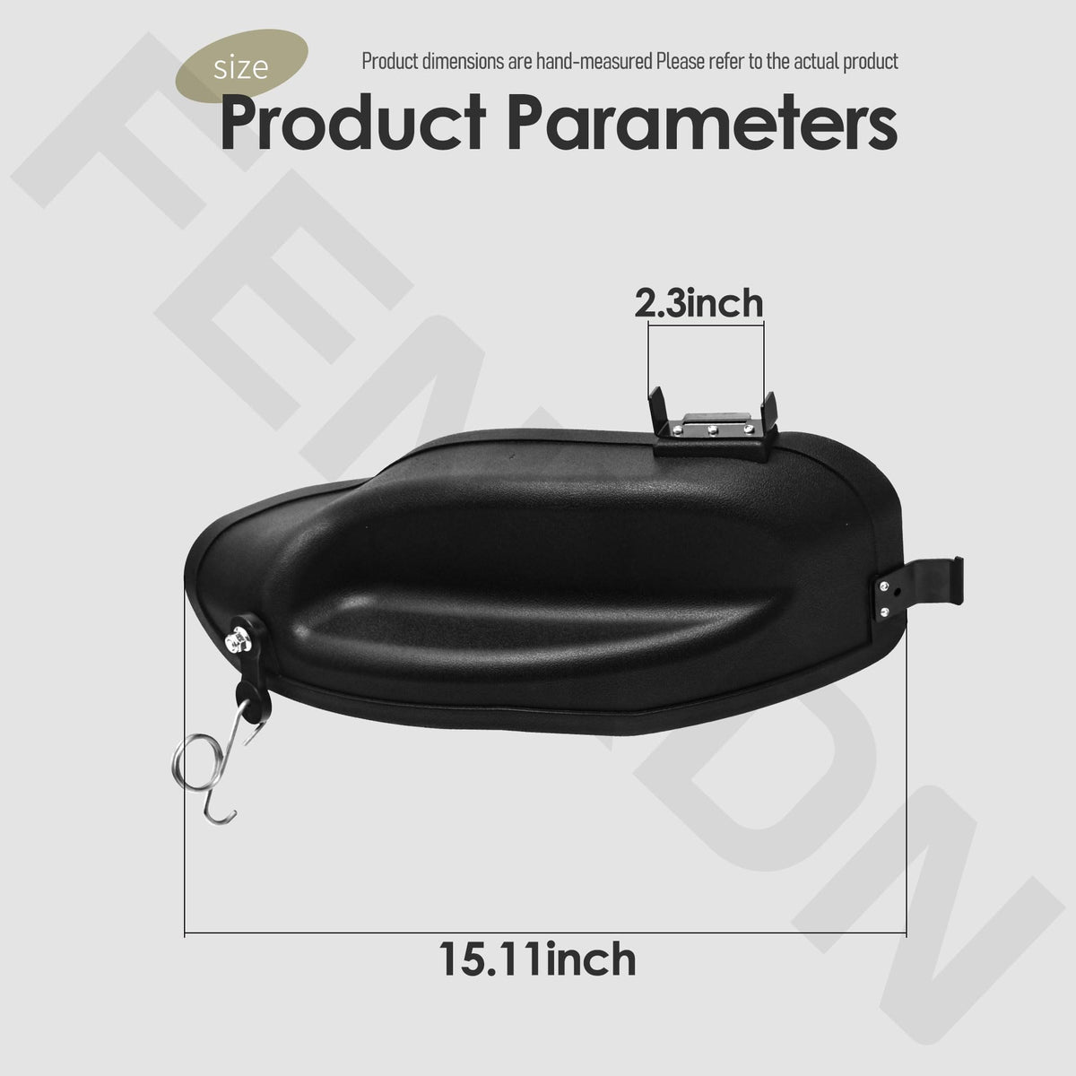 FENXDN AMP4200 mulch plug mounted on a 42-inch ZT mower for compatibility
