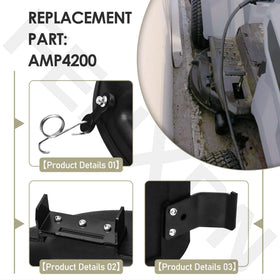 FENXDN AMP4200 mulch plug installation step near the discharge area