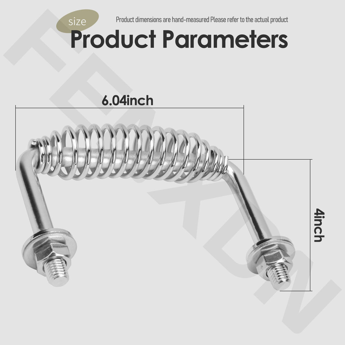 FENXDN bolt-on hardware included for secure grill installation.