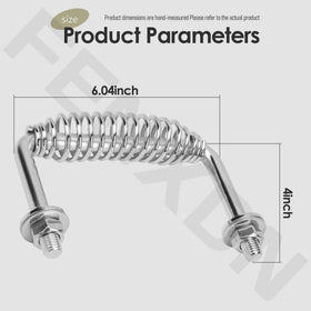 FENXDN bolt-on hardware included for secure grill installation.