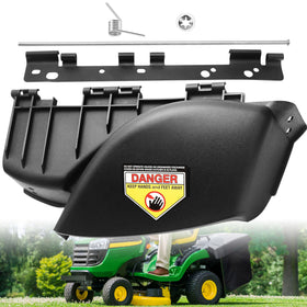 FENXDN 7026233YP discharge chute on mower deck for even clipping distribution