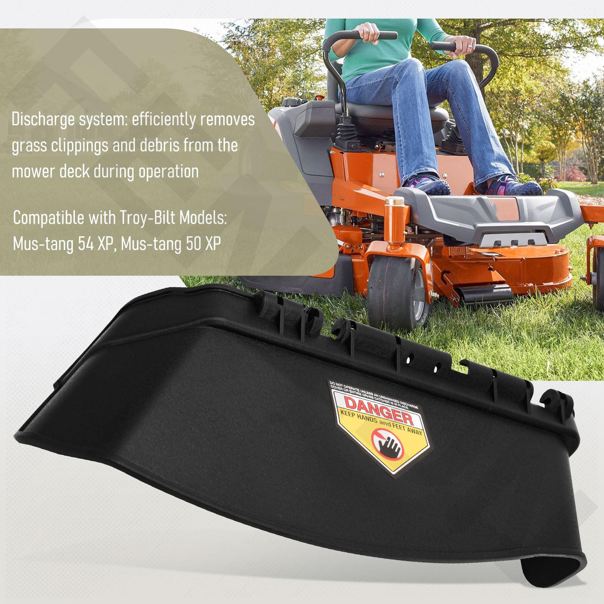 FENXDN compatibility guide shows Cub Cadet and Troy-Bilt support