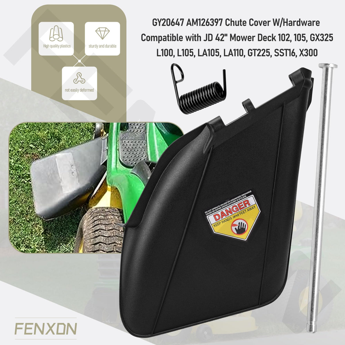 FENXDN cover compatibility with Ztrak and Sabre models.