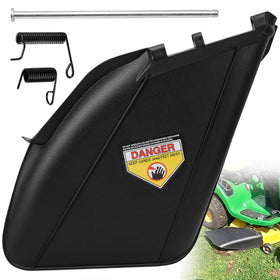 FENXDN discharge chute cover with mounting hardware for easy installation.