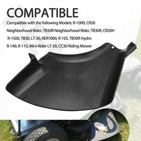 FENXDN discharge chute closeup highlights durable outdoor materials