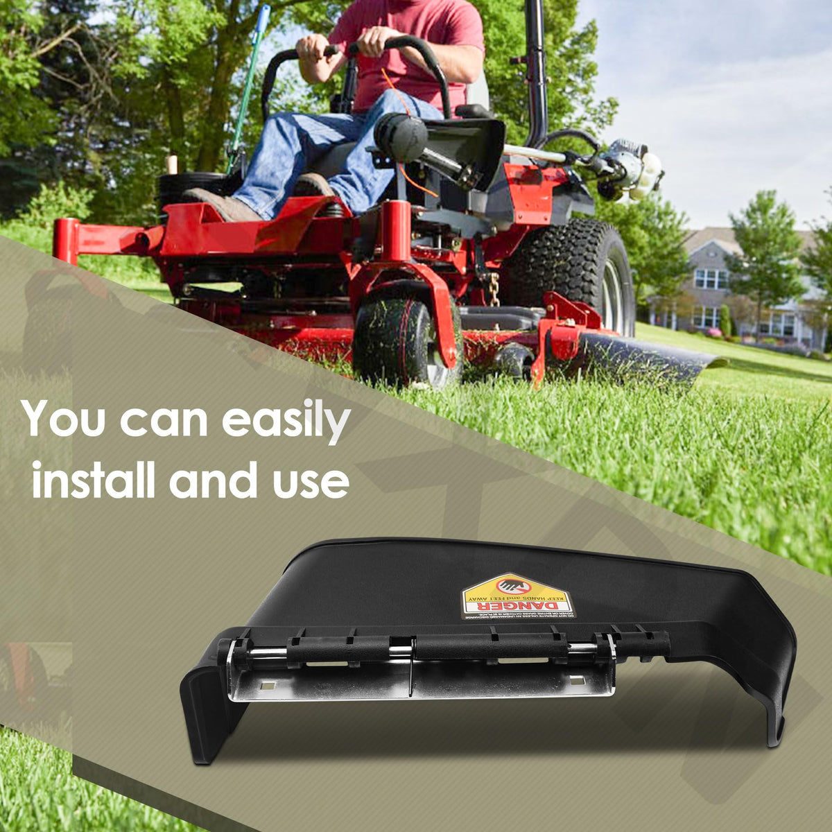 FENXDN durable chute suitable for regular mowing debris control