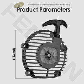 FENXDN recoil starter housing for Husqvarna 125BX, restores smooth starts reliably