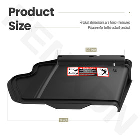 FENXDN mower deck chute installation demonstrates quick setup