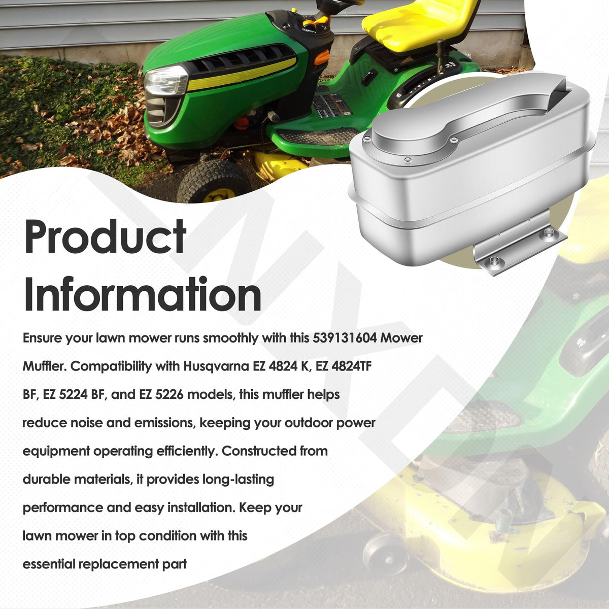 FENXDN durable construction withstands regular mowing for long-lasting performance