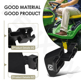 FENXDN parking brake handle close-up, ergonomic grip designed for secure, comfortable engagement