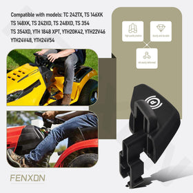 FENXDN parking brake handle packaging with fitment information