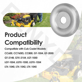 FENXDN Pro-Z EFI deck idler cap supports efficient mowing