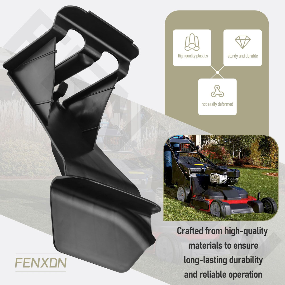FENXDN Timemaster and Turfmaster fit provides versatile compatibility.