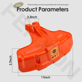 FENXDN trimmer guard shield for Husqvarna 223L reduces debris exposure during edging