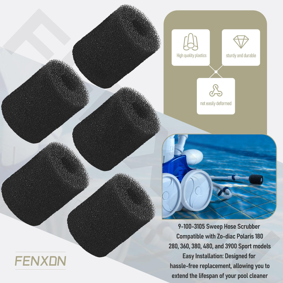 FENXDN two-pack provides ready-to-use replacements for Polaris parts